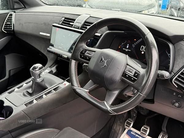 Used DS Automobiles DS7 Crossback Performance 128 HP (94 kW) 2021 Black SUV