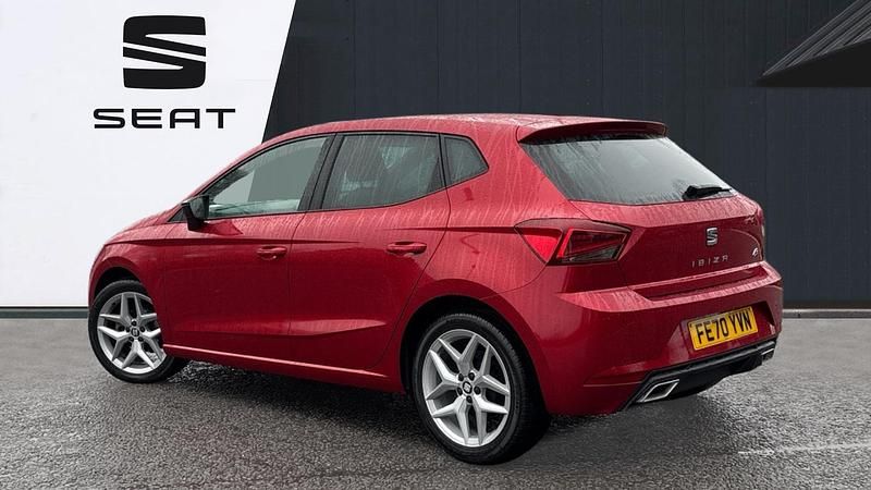 Used Seat Ibiza FR 95 HP (69 kW) 2020 Red Hatchback