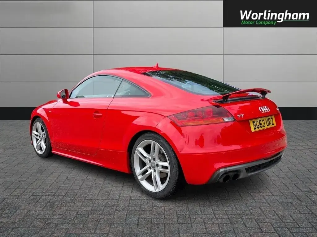 Used Audi TT S-Line 160 HP (117 kW) 2013 Red Coupe