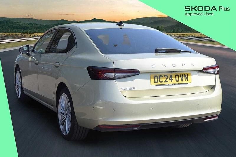 Used Skoda Superb SE L 150 HP (110 kW) 2024 Yellow Hatchback