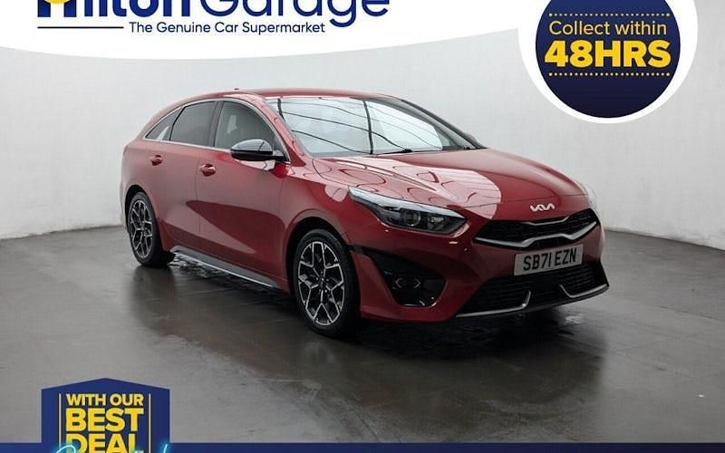 Used Kia ProCeed GT-Line 160 HP (117 kW) 2021 Red Estate