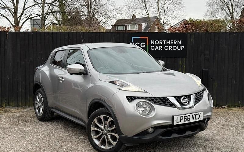 Used Nissan Juke Tekna 116 HP (85 kW) 2017 Silver SUV