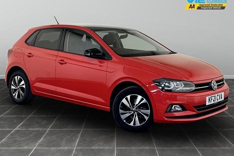 Red Used 2021 VW Polo Match Hatchback | £12,395 (Good price) - Image 1/1