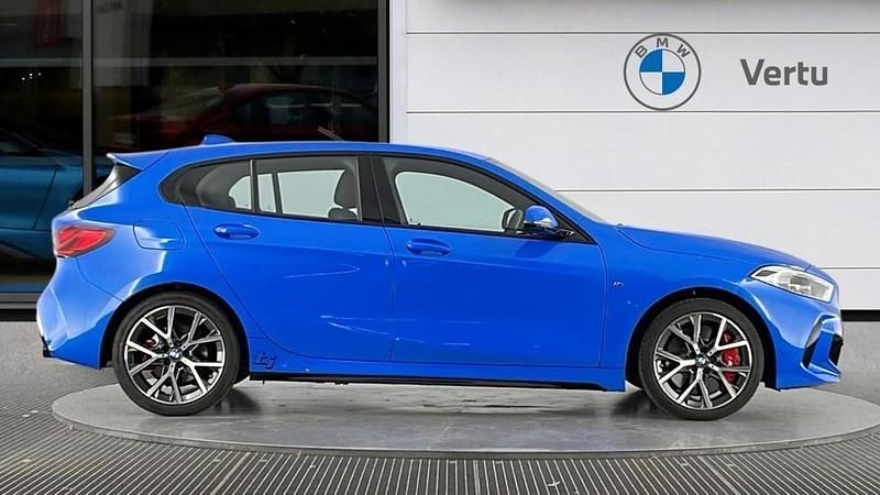 Used BMW 128 Comfort Edition 265 HP (194 kW) 2023 Blue Hatchback