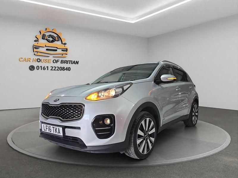 Silver Used 2016 Kia Sportage 3 SUV | £8,850 (Fair price) - Image 1/4
