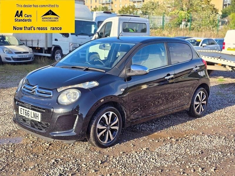 Used Citroën C1 Flair 68 HP (50 kW) 2017 Black Hatchback