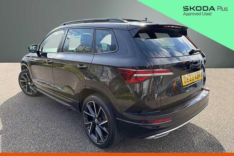 Used Skoda Karoq SportLine 187 HP (137 kW) 2023 Black magic pearl effect SUV