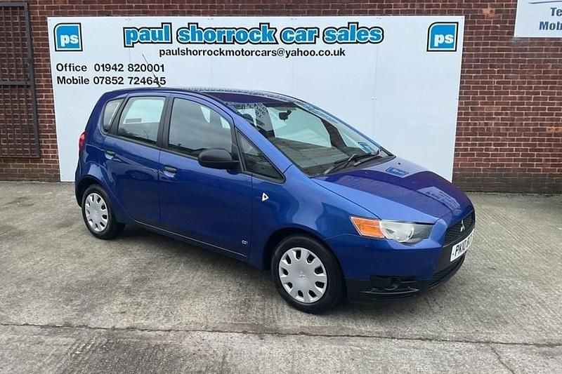 Blue Used 2010 Mitsubishi Colt Hatchback | £2,294 (Fair price) - Image 1/1