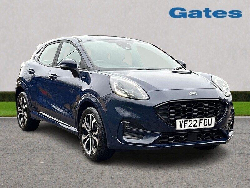 Blue Used 2022 Ford Puma ST-Line Hatchback | £15,499 (Fair price) - Image 1/4