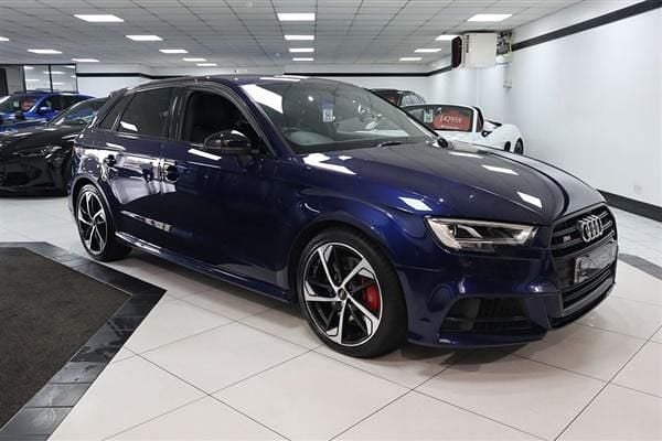 Blue Used 2019 Audi S3 Sportback Black Edition Hatchback | £19,449 (Fair price) - Image 1/1
