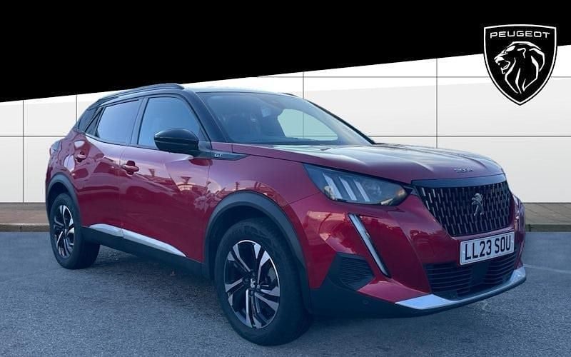 Red Used 2023 Peugeot 2008 GTi SUV | £17,678 (Fair price) - Image 1/4