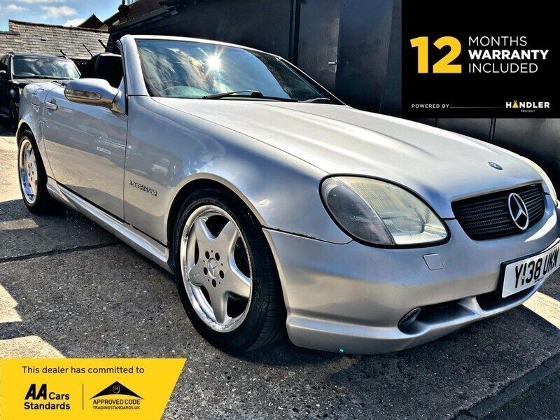 Silver Used 2001 Mercedes SLK230 Cabriolet | £3,890 (A bit pricey) - Image 1/4