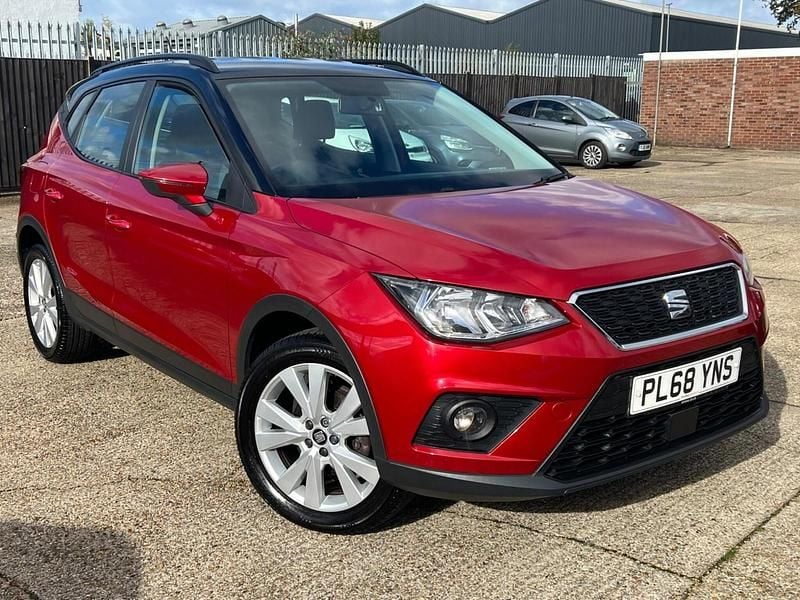 Red Used 2019 Seat Arona SE Technology SUV | £11,401 (Fair price) - Image 1/4