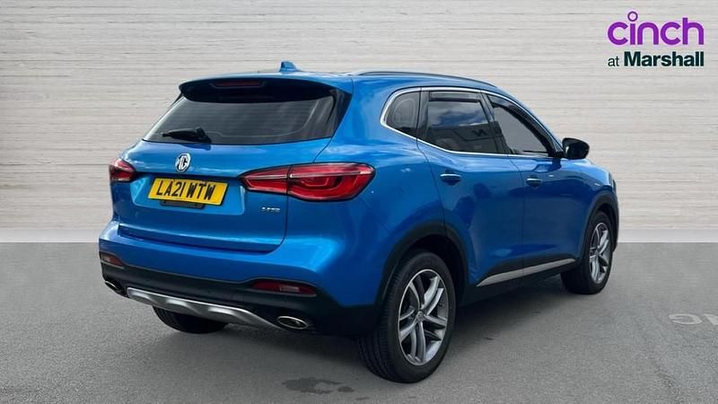 Second-hand MG HS Exclusive 162 CP (119 kW) 2021 Albastru SUV
