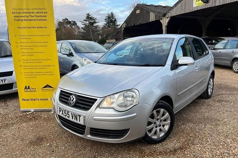 Used VW Polo SE 75 HP (55 kW) 2005 Silver Hatchback