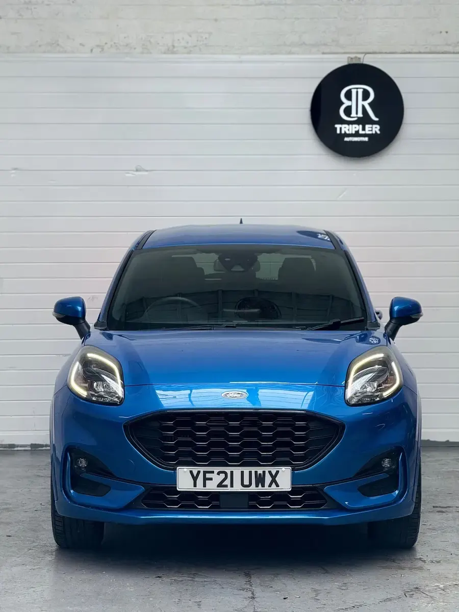 Used Ford Puma ST-Line X 125 HP (91 kW) 2021 Blue SUV