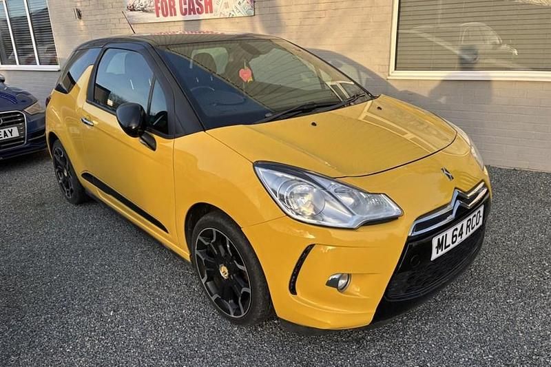 Used Citroën DS3 2014 Yellow Hatchback