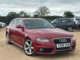 Red Used 2009 Audi A4 S-Line Estate | £2,990 (Fair price) - Image 1/4
