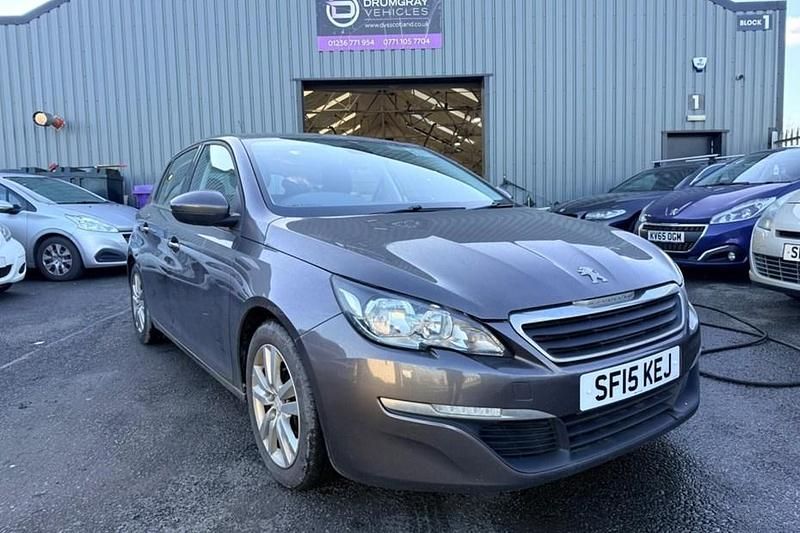 Used Peugeot 308 Active 100 HP (73 kW) 2015 Grey Hatchback