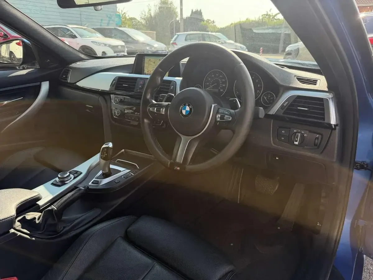 Used BMW 330e M Sport 2017 Blue Sedan