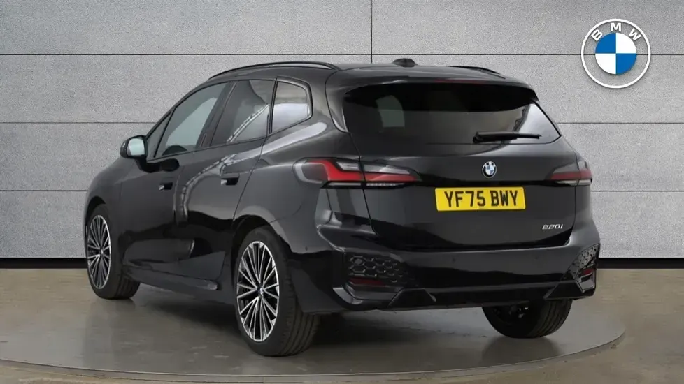 Used BMW 220 Active Tourer M Sport 168 HP (123 kW) 2025 Black MPV