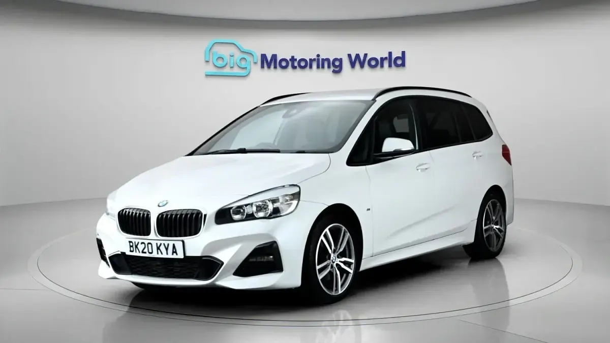 Used BMW 218 Gran Tourer M Sport 138 HP (101 kW) 2020 White MPV