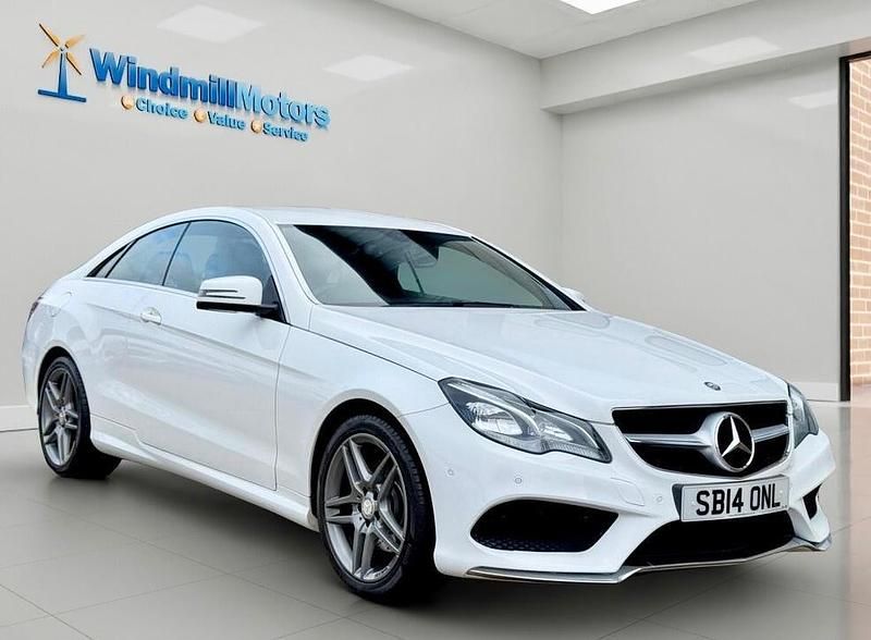 Used Mercedes E250 AMG 2014 White Coupe