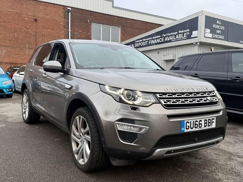 Silver Used 2016 Land Rover Discovery Sport HSE Luxury SUV | £12,444 (Fair price) - Image 1/4