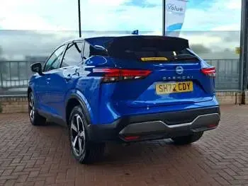 Used Nissan Qashqai N-Connecta 140 HP (102 kW) 2022 Blue SUV