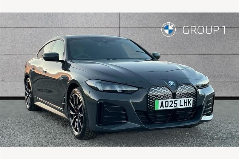 Grey Used 2025 BMW i4 M Sport Sedan | £42,995 (Fair price) - Image 1/4