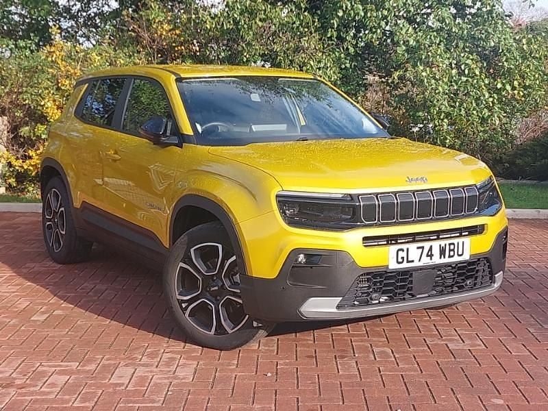 Yellow Used 2025 Jeep Avenger Summit SUV | £22,498 (Fair price) - Image 1/4