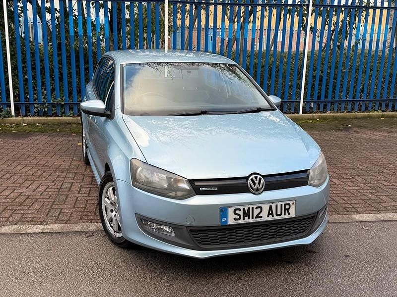 Used VW Polo 75 HP (55 kW) 2012 Blue Hatchback