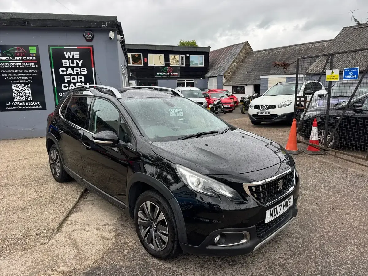 Used Peugeot 2008 Allure 2017 Black SUV