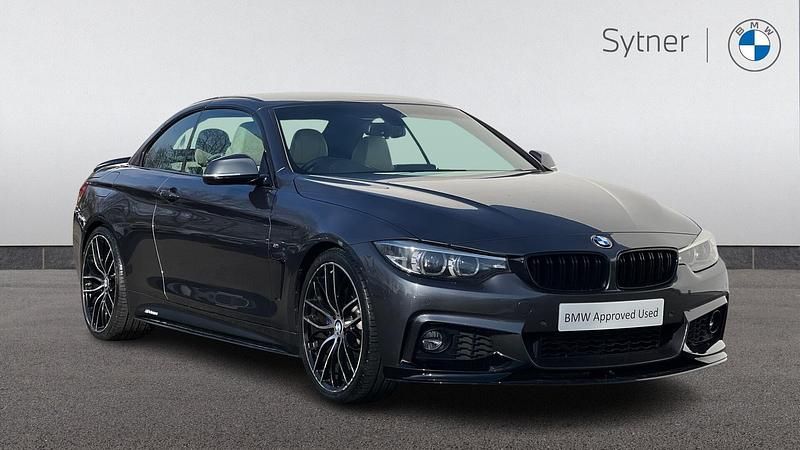 Used BMW 440 M Sport 322 HP (236 kW) 2017 Grey Cabriolet