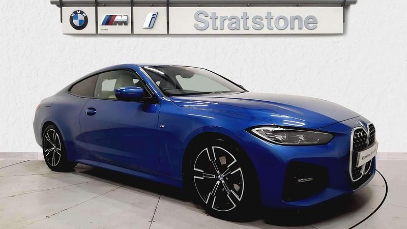 Blue Used 2022 BMW 420 M Sport Coupe | £26,399 (Super price) - Image 1/4