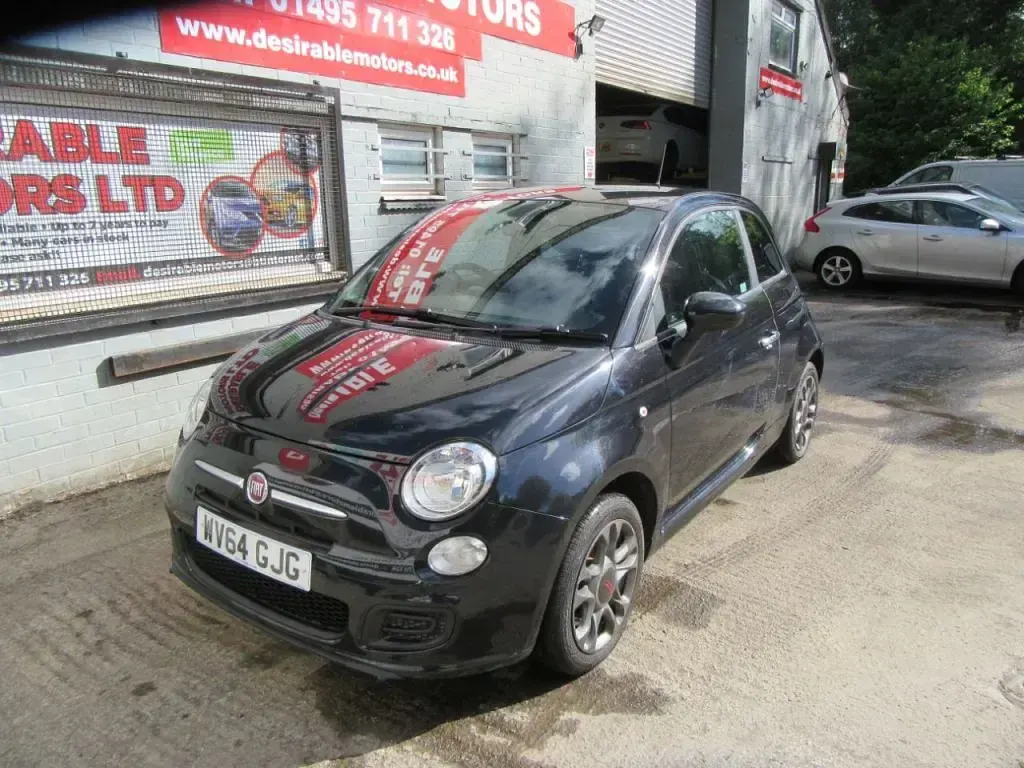 Used Fiat 500 S 69 HP (50 kW) 2014 Black Hatchback