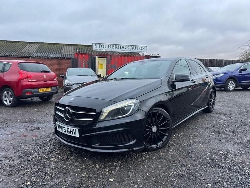 Used Mercedes A180 AMG 109 HP (80 kW) 2014 Black Hatchback