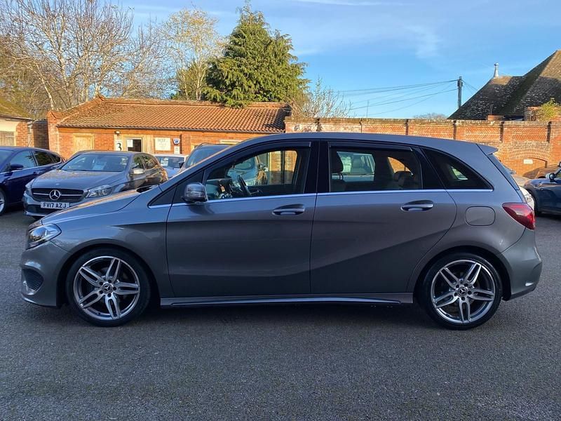 Used Mercedes B180 AMG line 109 HP (80 kW) 2018 Grey MPV