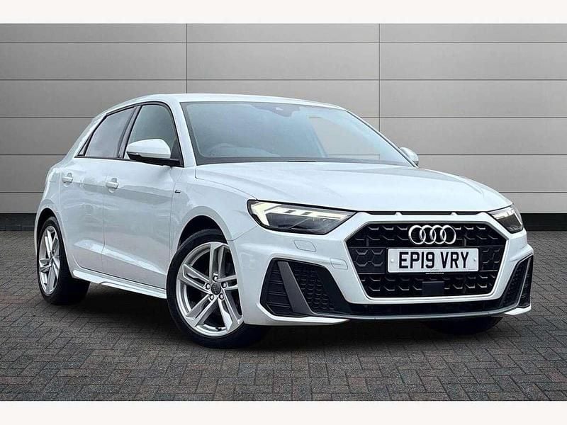 White Used 2019 Audi A1 S-Line Hatchback | £17,895 (Fair price) - Image 1/4