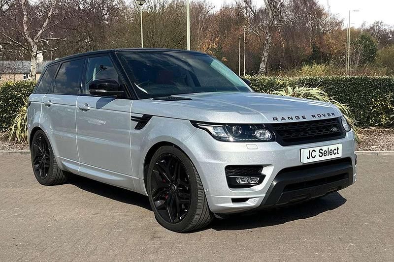 Silver Used 2017 Land Rover Range Rover Sport Autobiography Dynamic SUV | £25,000 (Good price) - Image 1/4