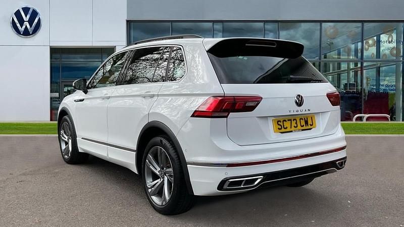 Used VW Tiguan R-line Edition 150 HP (110 kW) 2024 Pure white SUV