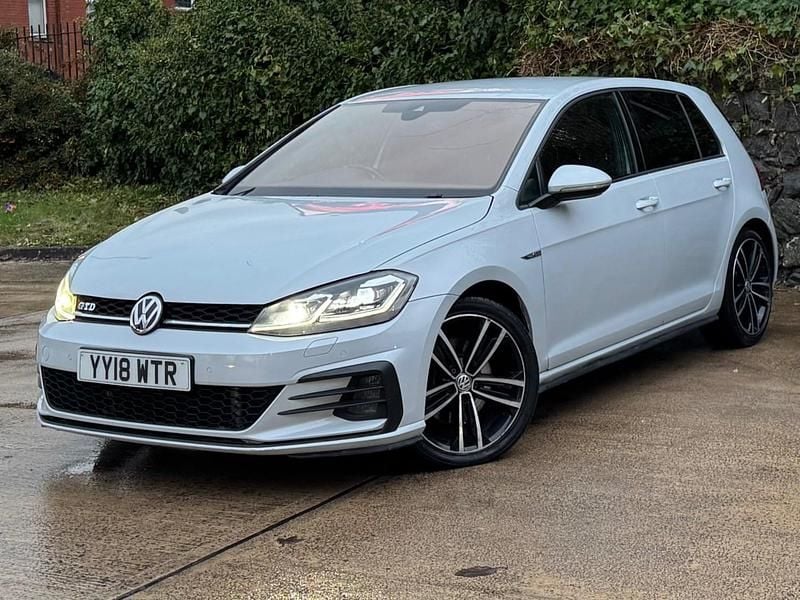 Used VW Golf VII GTD 2018 Silver Hatchback