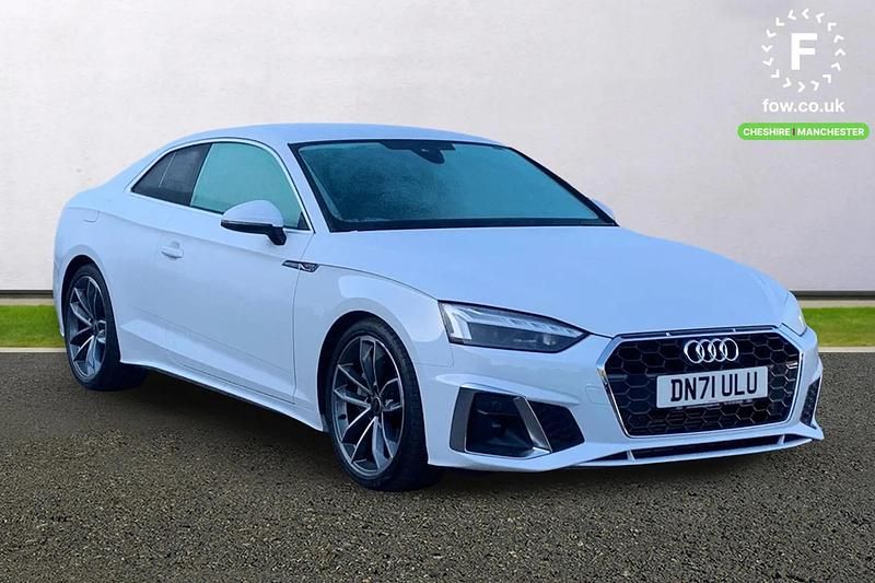 Used Audi A5 S-Line 2022 White Coupe