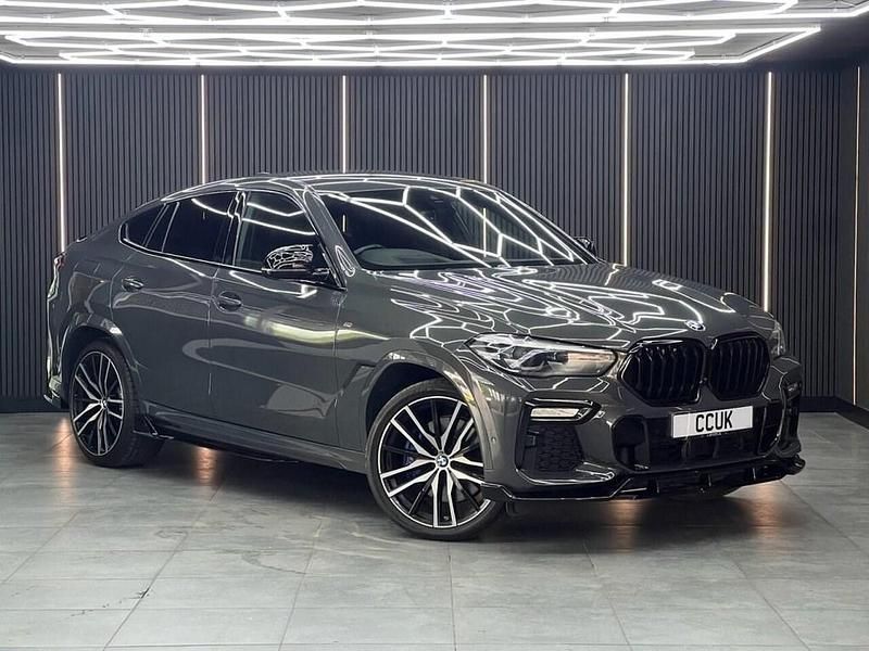 Grey Used 2021 BMW X6 M Sport SUV | £39,990 (Good price) - Image 1/4