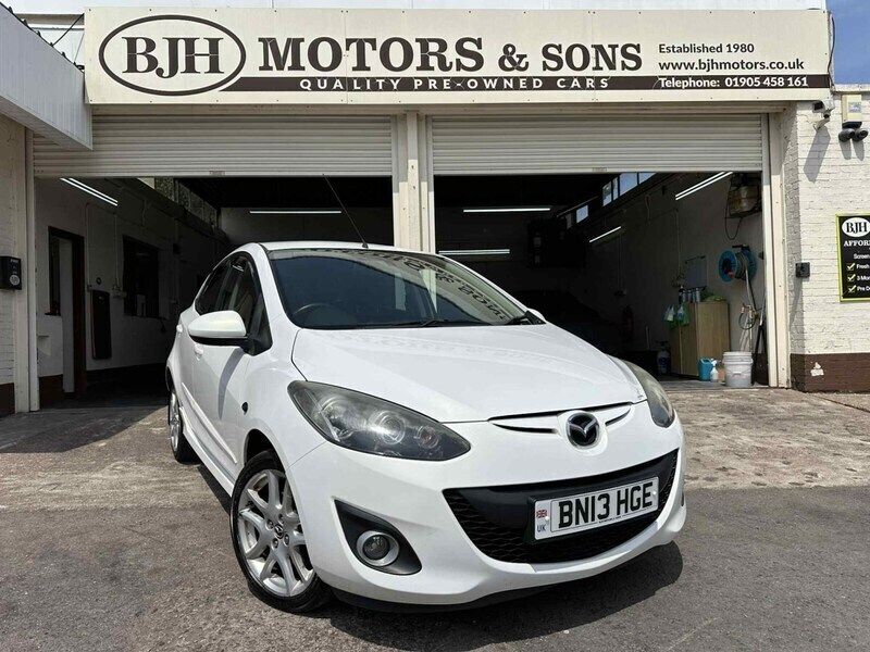 White Used 2013 Mazda 2 Inclusive Hatchback | £4,288 (A bit pricey) - Image 1/4