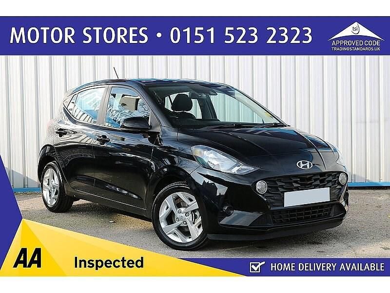Used Hyundai i10 SE 67 HP (49 kW) 2021 Black Hatchback
