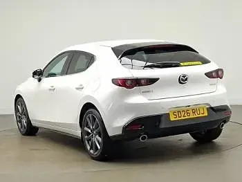 New Mazda 3 Exclusive-Line 140 HP (102 kW) 2026 Pearl  snowflake white Hatchback