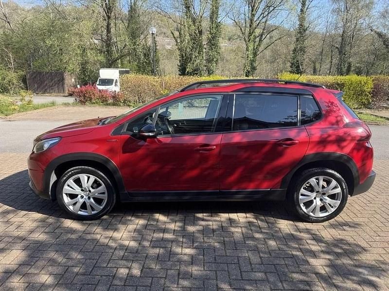 Used Peugeot 2008 GT-line 100 HP (73 kW) 2016 Red SUV