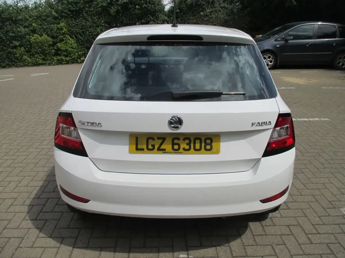 Used Skoda Fabia 2018 White Hatchback