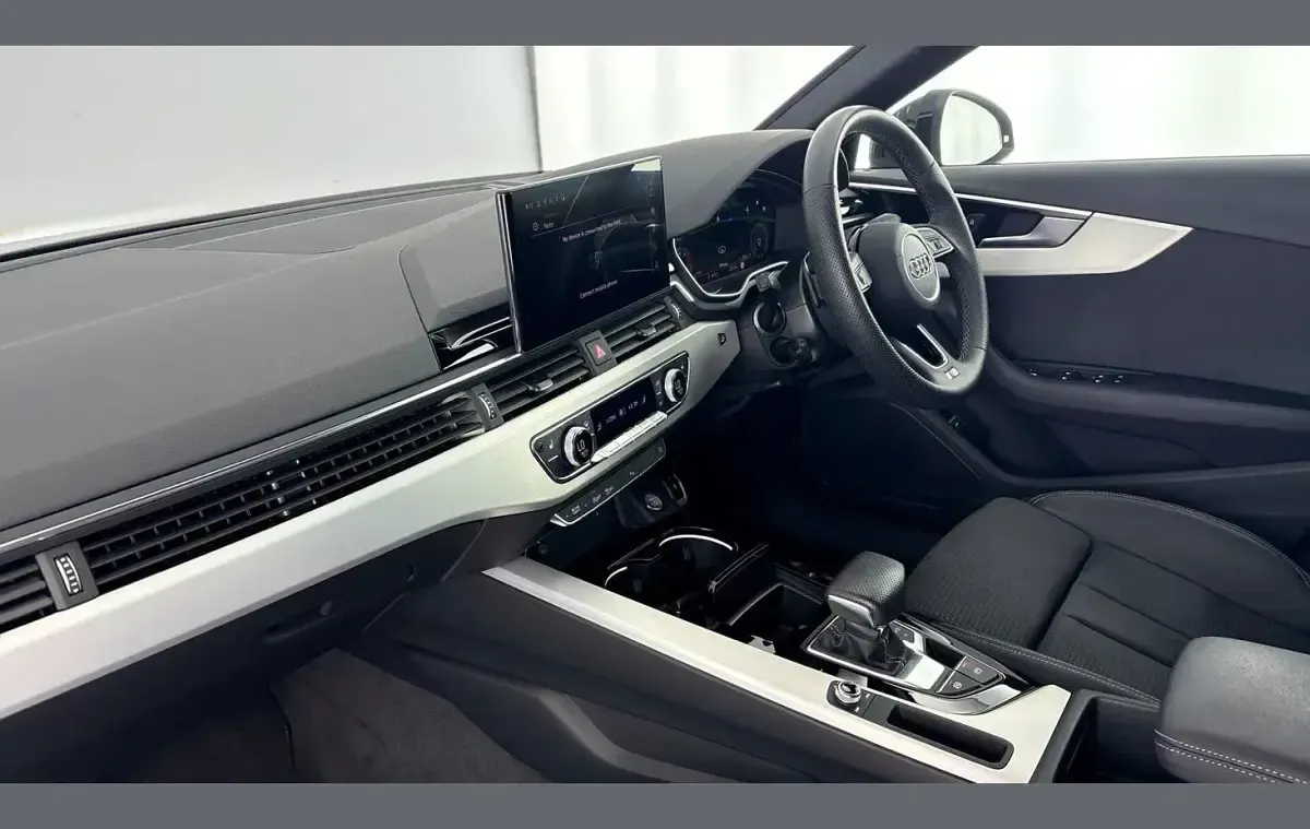 Used Audi A4 S-Line 200 HP (147 kW) 2024 Black Sedan